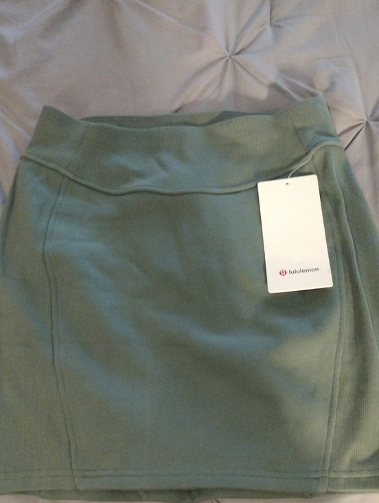 lululemon athletica Dresses & Skirts - lululemon athletica Sage Green Athletic Mini Skirt